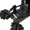 thumbnail image 2 of JK01 DIY 2.4GHz 14CH RC Grab Car Mecha Clamp Manipulator 4WD RC Car Engineering Vehicle Marco de ale Tomshoo Gris, 2 of 7