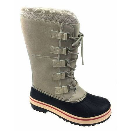 Ozark Trail Women's Tall Lace Up Winter Boot