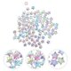 thumbnail image 2 of Aproximadamente 400 cuentas espaciadoras acrílicas, cuentas de estrella con agujero para hacer joyas., 2 of 6