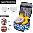 thumbnail image 4 of Insulated Lunch Bag Scottish Flag Reusable Lunch Box for Men Women, 4 of 7