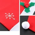 thumbnail image 6 of Skksst Christmas Seat Cover Waterproof Chair Back Potector Home Dining Room Kitchen Chair Slipcover, 10pcs, 6 of 6