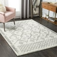 thumbnail image 2 of Surya Aliyah Shag ALH-2315 79 x 108" Rectangle Fabric Rug in Gray/Cream, 2 of 6
