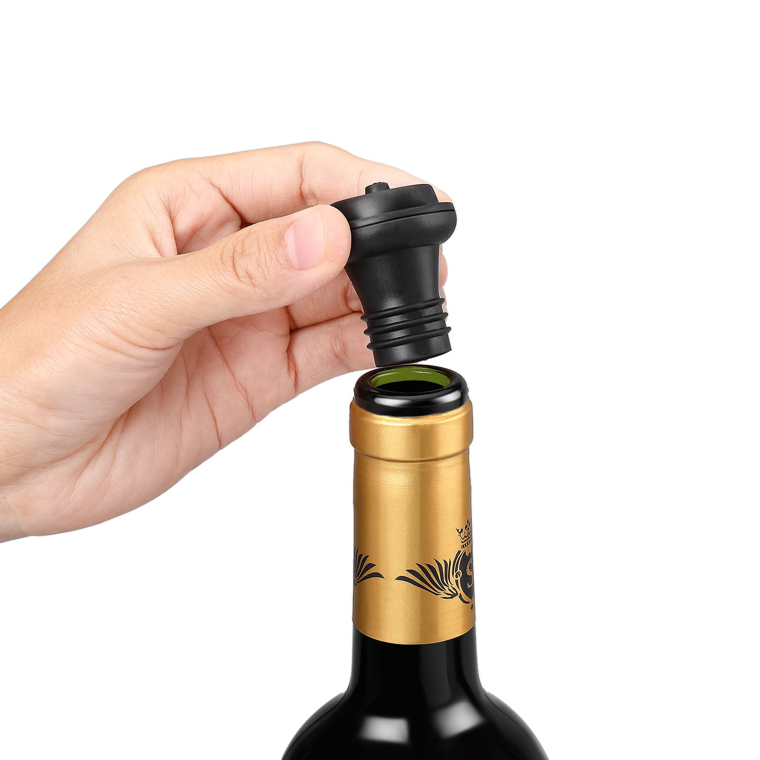 Cork Preserver Spark Wine Champagne Bottle Stopper Air Seal Plug Bar Top TeP PG