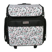 Everything Mary Collapsible Rolling Craft Bag, Pill Print