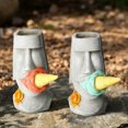 thumbnail image 5 of Ice Cream Statue Desktop Sculpture Easter Island Planter Pot A, 5 of 5