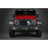 Rugged Ridge by RealTruck Spartan Grille for Wrangler JK/JKU | Skull, Black, Steel | 12034.33 | Compatible with 2007-2018 Jeep Wrangler JK