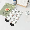 thumbnail image 7 of Rocae Vintage Palm Trees for Premium Adult Socks,Comfortable, Breathable, and Durable Socks, Perfect for Everyday Wear, 7 of 7