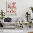 thumbnail image 2 of Design by Jennifer Paxton Parker Poppy Floral Field Study Color Scale Vintage Butterflies 36 in x 48 in Painting Canvas Art Print, by Stupell Home Décor, 2 of 5