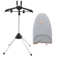 thumbnail image 1 of juego de percha para vaporizador de ropa, tendedero ajustable con guante para tabla de planchar, 1 of 5