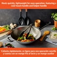 thumbnail image 5 of IMUSA 14in Carbon Steel Wok with Cool Touch Handles, 5 of 10