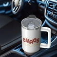 thumbnail image 4 of Funny Chaos Coordinator Gift Tumbler - 40 Oz Stainless Steel Insulated Cup, Keeps Drinks Hot & Cold, For Boss, Coworker, Teacher, Nurse, Mom, Wife, Unique Present Idea, 4 of 5