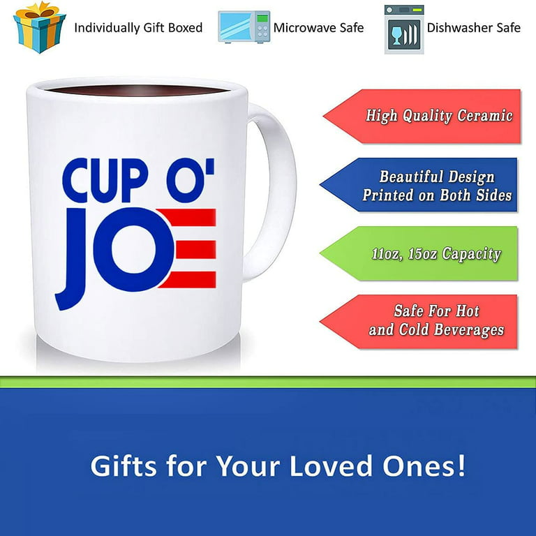 Joe Biden 2024 Mug Cup 350ml Ceramic Coffee Cups Universal Tea Coffee Mugs  Cup For Coffee