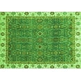 thumbnail image 1 of Ahgly Company Indoor Rectangle Oriental Green Traditional Area Rugs, 8' x 12', 1 of 4