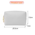 thumbnail image 2 of Bolsa de maquillaje para mujer pu bolsa de viaje encantadora impermeable cuadrada portátil MFZFUKR BST3020163-2, 2 of 5