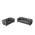 thumbnail image 5 of Charlotte Smoke Velvet Living Room Set, 5 of 40