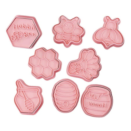 

Sorrowso Cookie Cutters Embossing Molds Cake Decorating Cutter Cookie Stamp Bee Festival Series DIY Biscuit Cutter Kitchen Gadget