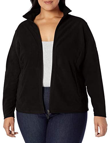 Essentials Plus Size Full-Zip Polar Fleece Jacket Donna 