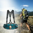 thumbnail image 3 of Fnochy Ultralight Waist Bag, Multifunctional Outdoor Pack, Hiking Pack with Water Bottle Holder, Ergonomic Design for Men, Perfect for Camping and Cycling Adventures, 3 of 9