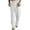 White, variant on Sport Pants for Men Men's Summer Thin Breathable Washed Cotton Linen Loose Breathable Casual Sports with Pocket Pantalon Survetement Homme Blue L