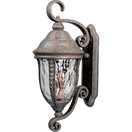 Maxim 3109 Whittier 30" 3 Light Wall Sconce - Earth Tone / Water Glass