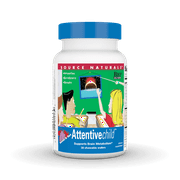 Source Naturals Attentive Child Supports Brain Metabolism 30 Chewable Wafers