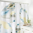 thumbnail image 3 of Shell Rummel Shower Curtain, Butterfly Collection, 70" x 72", Yellow, 3 of 4