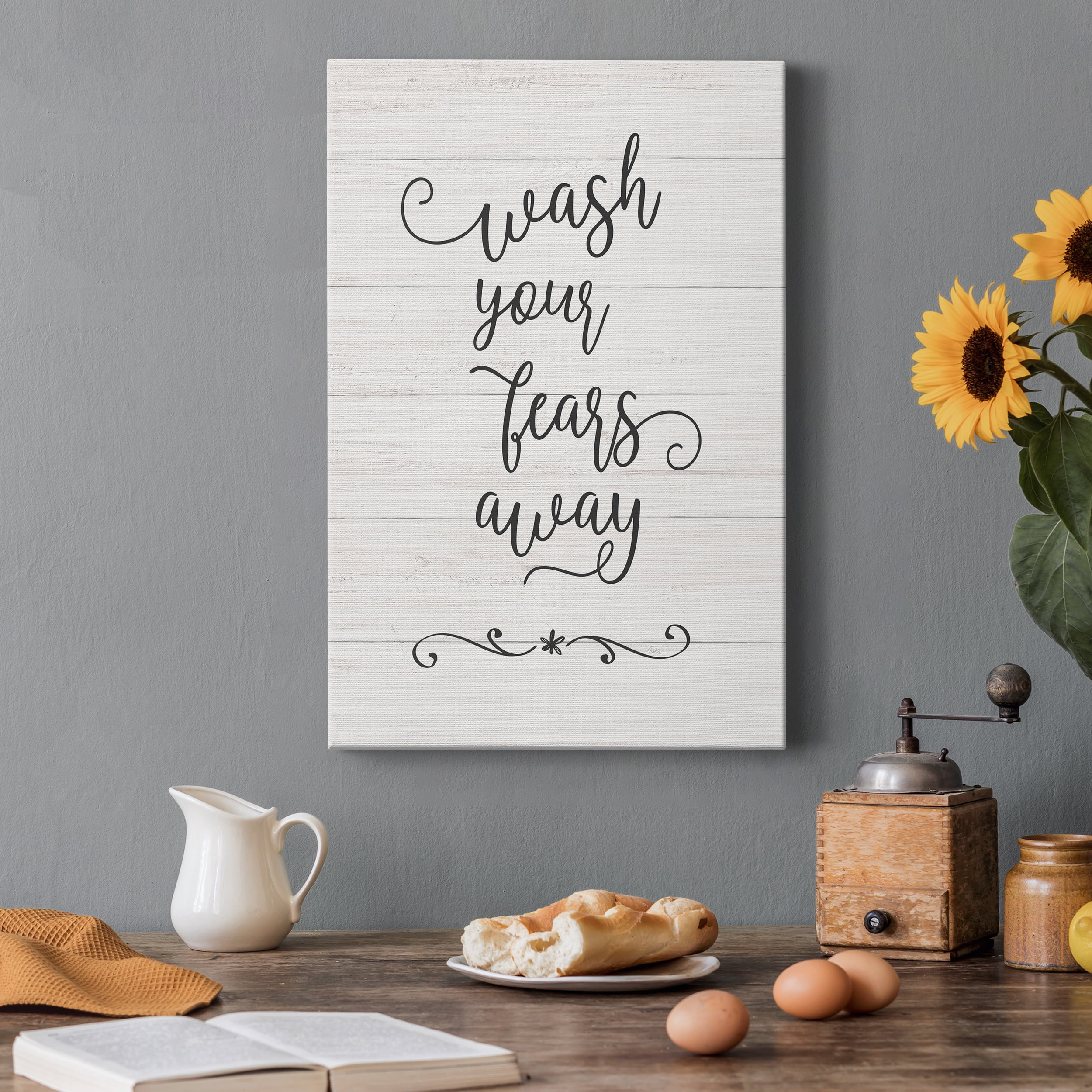Wash Fears Premium Gallery Wrapped Canvas - Ready to Hang - 24 x 36