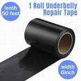 thumbnail image 2 of ORUYROP RV Underbelly Material RV Underbelly Tape Waterproof Fabric Repair Tape Thick Mobile Home Belly Tape Sealing Permanent Patch Camper Trailer Belly Bottom Repair Patch(6 Inch x 50 Feet), 2 of 6