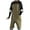 Army Green, variant on Gieenan Unisex Canvas Waterproof Cooking Kitchen Aprons for Men Women Restaurant Work Hairdresser Bib Sanitary Barbershop Apron