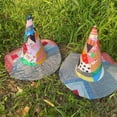 thumbnail image 4 of Jollup The Quilted Witch Hat | Handcrafted Folk Art Hat, Adult Vintage Cottagecore Halloween Witch Hats, Renaissance Witchy Vibes, 4 of 8