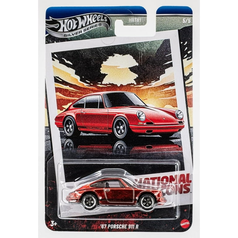 Hot Wheels National Icons '67 Porsche 911 R Diecast Car (Metallic