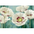 thumbnail image 2 of Levashov, Igor 18x13 White Modern Wood Framed Museum Art Print Titled - Tasmanian Poppies I, 2 of 4