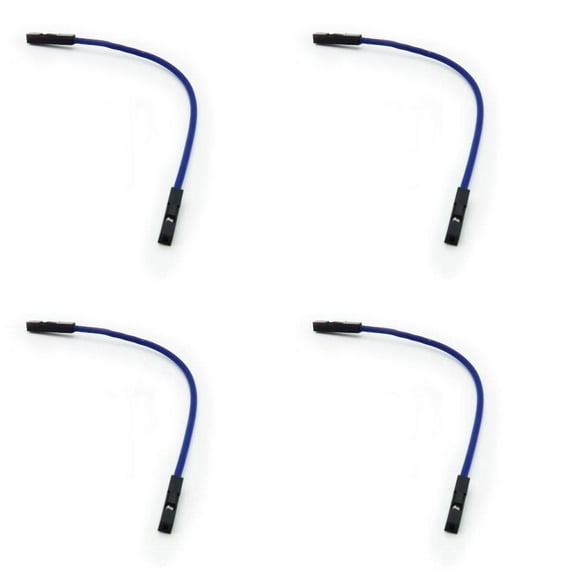 4 x Quantity of Walkera QR X350 PRO FPV  (1pc) Female to Female Single Wire Jumper Lead 25AWG 125mm(Servo Connector)