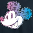 thumbnail image 3 of Mickey & Friends - Mickey Floral Design - Men's Long Sleeve T-Shirt, 3 of 5