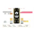 thumbnail image 2 of Placa de desarrollo Nano 33 BLE shaofei NRF52840 MCU Bluetooth Ble5.2 bajo consumo de energía Negro, 2 of 5