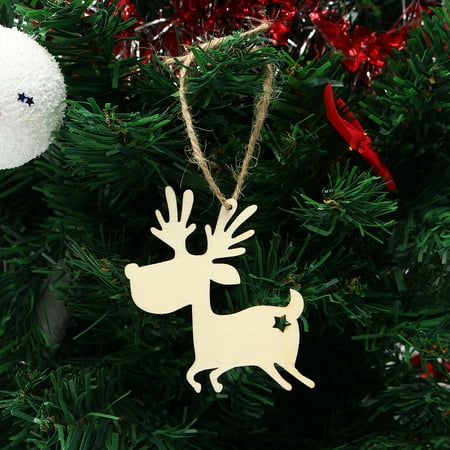 Christmas Reindeer Wooden Mdf Blanks Christmas Decorations Craft
