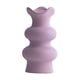 thumbnail image 3 of Jarrones de cerámica, jarrones decorativos, jarrones artísticos, jarrones sencillos para centros de mesa Violeta 16cm, 3 of 9