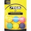 STIGA 1-Star Multicolor Table Tennis Balls, 6pk