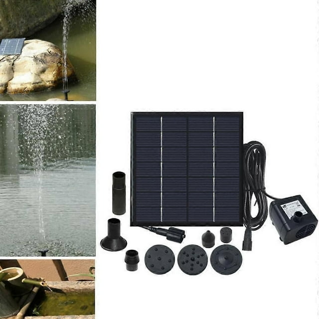 Eco-Chic Retreat, Eco-friendly Solar Powered Fountain, Energy Saving Birdbath For Outdoor Decoration (High Efficiency)_Perfect Gift