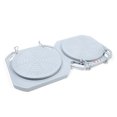 thumbnail image 5 of 2pcs Wheel Car Front End Wheel Alignment Turn Plate Tool Turntable Plates 5 Ton, 5 of 12