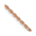 thumbnail image 1 of Quality Gold 012R-30 14K Rose Gold 1.50 mm Diamond-Cut Rope with Lobster 30 in. Clasp Chain, 1 of 1