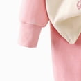 thumbnail image 5 of masbird Toddler Boys Girls Pajama Set 2-Piece Long Sleeve Tee and Pants Kids Fall Clothes Sleepwear Pj Set 6-12 Months 12-24 Months 2t 3t 4t 5t 6t 7t 8t 9t Children(Light Pink,1-2 Y), 5 of 6