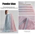 thumbnail image 6 of Dtchengua 39x59Inch Cooling Quilt - Lightweight Breathable Air Conditioner Blanket with Peacock Blue Ombre Gradient, Silky Soft Summer Bed Cover for Spring & Summer Sleep, 6 of 6