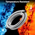 thumbnail image 3 of Unique Bargains AN-10 Fuel Line Kit 5ft Vacuum Hose Automotive Fuel Hose with Adapters 1 Set, 3 of 7