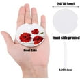 thumbnail image 2 of FMSHPON Red Poppy Flowers Vivid Petals Natural Plants Set of 6 Car Coaster for Drinks, Absorbent Ceramic Stone Coasters Cup Mat with Cork Base for Home Kitchen Room Coffee Table Bar Decor, 2 of 5