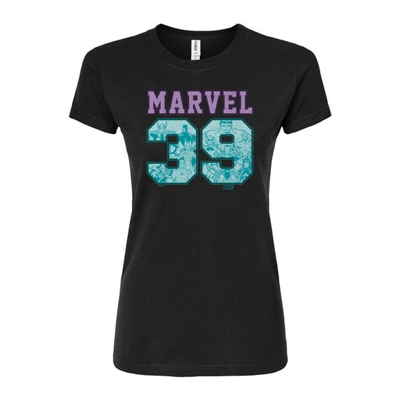Marvel - Spring Colors - Juniors Fitted Graphic T-Shirt