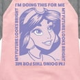 thumbnail image 3 of Disney Princess - I'm Doing This For Me - Toddler & Youth Girls Raglan Graphic T-Shirt, 3 of 5