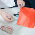 thumbnail image 4 of Square Fabric 6 Piece Travel Organizer Bags Fabric Storage Organizer Bedding Storage,Closet Organizer,Foldable Storage,Drawstring Storage Bag,Quilt Storage,Blanket Storage,Linen Organizer,Home Storag, 4 of 5