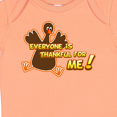 thumbnail image 4 of Inktastic Everyone is Thankful for Me Boys or Girls Baby Bodysuit, 4 of 5
