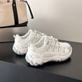 thumbnail image 6 of Willtoo Women's Outdoor Hiking Sneakers, Quick‑Lace Up Mesh Breathable Walking Shoes, Non‑Slip Rugged Sole Butterfly Pattern Accent Casual Sneakers, 6 of 6